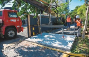 Obras | Primeiras lajes de concreto da Imigrante são substituídas