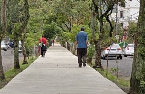 Avenida do Imigrante: parte do passeio já está liberado para pedestres