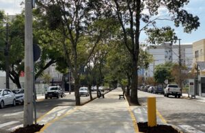 Avenida do Imigrante começa a receber acabamentos da obra de revitalização