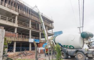 Obras | Concretagem do 4º pavimento do Centro Administrativo II é concluída