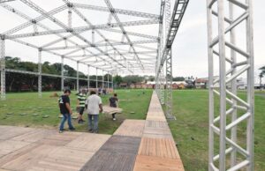 Preparativos | Parque da Oktoberfest estará fechado a partir deste sábado