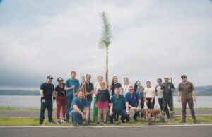Lago Prefeito Telmo Kirst | Plantio simbólico dá início ao projeto de paisagismo e arborização