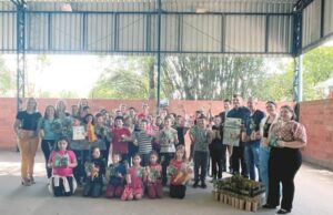 Agenda ambiental | Troca de brinquedos por árvores mobiliza alunos em Linha Andreas