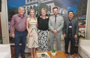 Novo coordenador do Serviço Regional de Auditoria do TCE é recebido no Palacinho