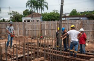 A pleno vapor | Terceiro bloco do viadutodo Arroio Grande é concretado