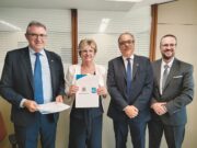 Várzea e área central | Em Brasília, prefeita Helena reforça projetos para acabar com enchentes