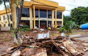 Cidades vizinhas à Santa Cruz do Sul também sofreram com as enchentes