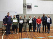 Defesa Civil entrega certificados de reconhecimento aos voluntários do Centro Regional de Doações