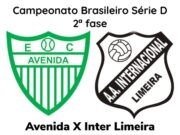 Brasileiro D: Avenida encara a Inter de Limeira na segunda fase