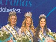 Festa da alegria | Tatiane, Nathalia e Karoline são as Soberanas da 39ª Oktoberfest