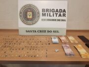 POLÍCIA | BM de Santa Cruz do Sul prende dois homens por tráfico de drogas