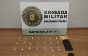 POLÍCIA | BM de Santa Cruz prende homem que tenta fugir com drogas