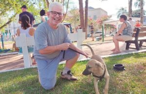 Feira de Adoção | Ação na Praça da Bandeira atrai grande público e 20 animais ganham novos lares