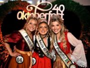 Oktoberfest | Rafaela, Amanda e Sofia são coroadas soberanas da 40ª edição da festa de Santa Cruz do Sul