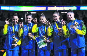 Mundial de Ginástica Rítmica | Brasil conquista duas pratas no Rio de Janeiro