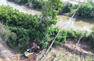 Vale do Sol/Candelária | Área para ponte entre os municípios passa por limpeza