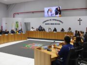 Legislativo | Alunos simulam sessão da Câmara de Vereadores