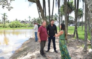 Jardim Europa | Lago deve receber deck, bancos e área de convivência