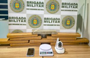 TRÁFICO | BM apreende 13 Kg de maconha em Venâncio Aires