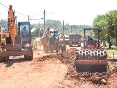 OBRAS | Serviço de pavimentação no Imigrante II está 40% concluído