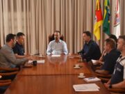 Abastecimento | Prefeito e vice se reúnem com Agerst após novo rompimento de adutora