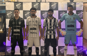 Gaúcho Série A2 | Santa Cruz apresenta as novas camisas de jogo