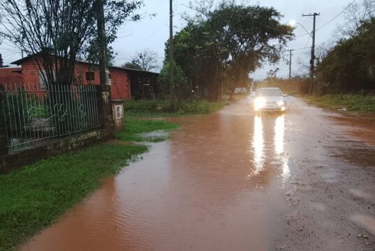 Chuva | Rio Pardinho sobe para 7 metros e Defesa Civil mantém monitoramento