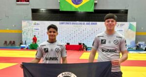 Esportes | Ajusc Unisc leva dois atletas ao Campeonato Brasileiro Júnior de Judô