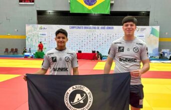 Esportes | Ajusc Unisc leva dois atletas ao Campeonato Brasileiro Júnior de Judô
