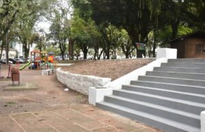 Intervenções | Área de lazer da Praça Getúlio Vargas já pode ser utilizada novamente