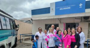 Outubro Rosa | Em ação na ESF Belvedere, mais de 75 atendimentos foram realizados